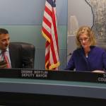 In January 2018, Salim Nice and Debbie Bertlin were selected to serve the Mercer Island community as mayor and deputy mayor. Katie Metzger/staff photo