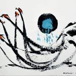 Art from the Persian Garden. Photo courtesy of SZ Gallery