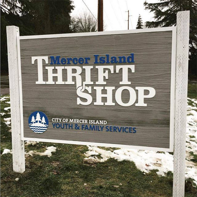 Mercer Island Thrift Shop. Photo courtesy of the city of Mercer Island