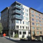 Low Income Housing Institutes 57-unit August Wilson Place apartments in downtown Bellevue includes affordable housing units for households at 30, 50 and 60 percent of the area median income. Photo courtesy of Low Income Housing Institute