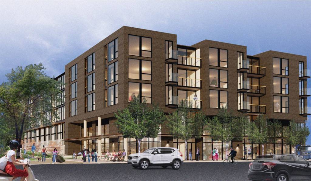 View from the northwest corner. Photo courtesy of Johnston Architects