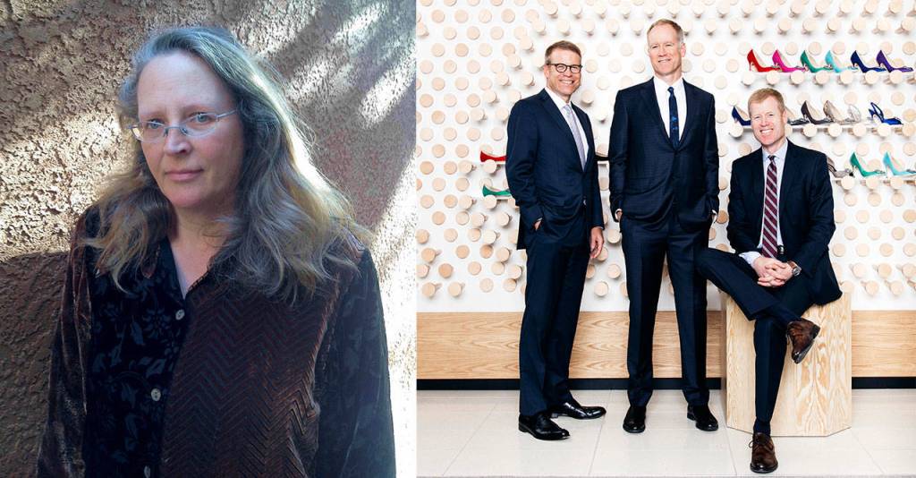 Mercer Island schools will honor four Pathfinders - Caroline Fraser, Pete Nordstrom, Erik Nordstrom, and posthumously, Blake Nordstrom - at its upcoming annual breakfast. Pathfinders are notable alumni of Mercer Island High School. Courtesy photos