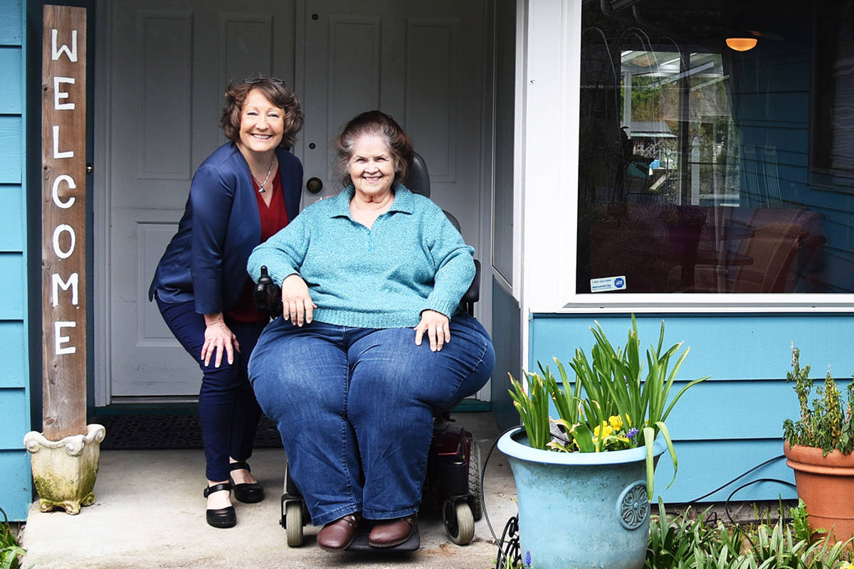 Engel & Völkers Real Estate Advisor Cheri Perez, left, has expertise working with Seattle-area seniors on their diverse real estate needs.