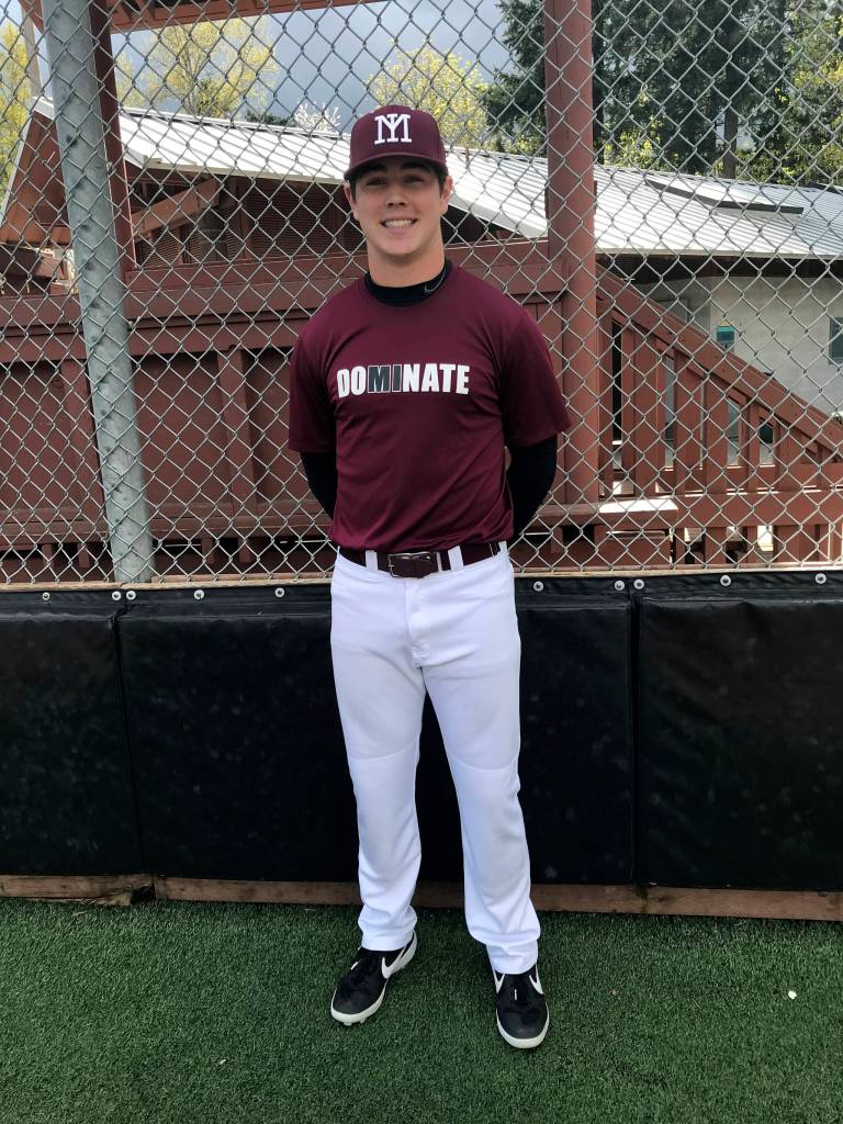 Mercer Island senior outfielder Cole Miller will continue his baseball career with the Huskies next year. Shaun Scott, staff photo