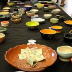 Madison Miller / staff photo                                 The Mercer Island High School ceramics class made bowls for the Empty Bowls fundraiser. See story on Page 1.