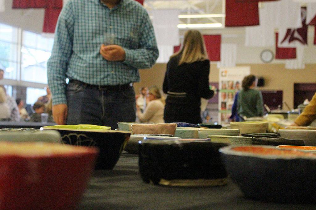 The fundraiser raised over $2,000 to go toward the Bread of Life Mission. Madison Miller / staff photo