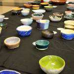 Madison Miller / staff photo                                 The Mercer Island High School ceramics class made bowls for the Empty Bowls fundraiser. See story on Page 1.