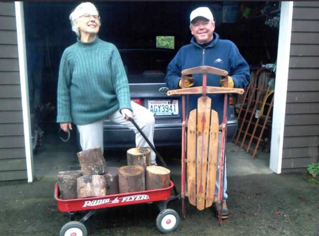 Marion (left) and James Burtt of Mercer Island. Courtesy photo                                Courtesy photo                                 Marion (left) and James Burtt of Mercer Island.