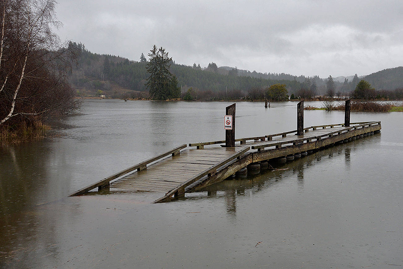 A high tide at Raymonds Willapa Landing Park in Grays Harbor County, Washington. Sound Publishing file photo