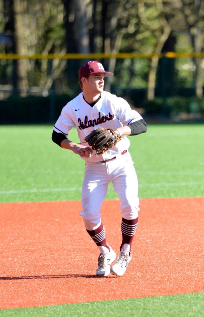 Mercer Island Islanders 2019 graduate Teague Conder (pictured) will continue his baseball career at Whitman College in Walla Walla. Photo courtesy of Teague Conder