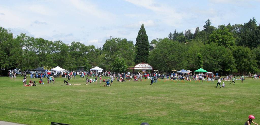 More than 250 people attended the community organized July 4 picnic on Mercer Island. Courtesy Photo