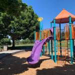 Island resident recommended the addition of a new restroom building near the playground at Aubrey Davis Park. Madeline Coats/staff photo