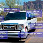 Photo courtesy of Leah Llamas                                IMS will drive a white van around the Island capturing photo and video footage of pavements and road signage.