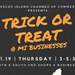 Trick or Treat at Mercer Island Businesses returns to the Island