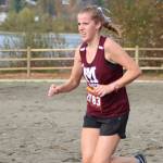 Mercer Island runner Alli Hixson placed seventh with a time of 20:36.73 at the 2A/3A KingCo Cross Country Championships on Oct. 25 at Lake Sammamish State Park. Benjamin Olson/staff photo