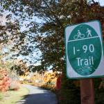 Natalie DeFord/staff photo.                                A bright fall day at Aubrey Davis Park on Mercer Island.