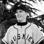 Gary Snyder in his Huskies uniform during his university days. Snyder was part of the 1959 Husky Hall of Fame baseball team. Photo courtesy of Matt Snyder