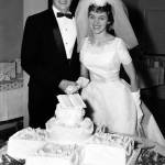 Gary and Tonette Snyder on their wedding day. They were married for 57 years and had three sons  Quin, Matt and Nate. Photo courtesy of Matt Snyder