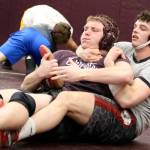 Mercer Islands Owen Baebler (left) and Colin Farrell (right) are two of the top wrestlers for the Islanders going into the new season. Benjamin Olson/staff photo