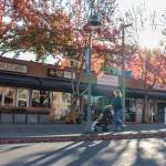 Natalie DeFord/staff photo                                The Mercer Island Chamber of Commerce and surrounding businesses in downtown Mercer Island in late fall.