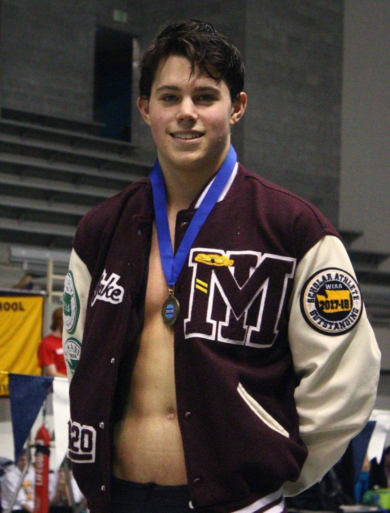 Mercer Island senior Jake Headrick brings leadership and experience to the Mercer Island boys swim and dive team. Courtesy photo