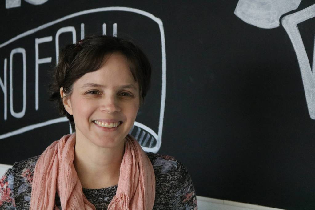 Rebellyous founder Christie Lagally started her company two years ago. It focuses on plant-based chicken nuggets and breaded chicken products. Its based out of a West Seattle factory. Aaron Kunkler/staff photo