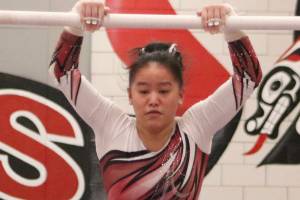 Ressmeyer has giant bar routine at state