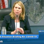 screenshot                                 Mercer Island city manager Jessi Bon speaks during a situation briefing on COVID-19.