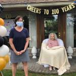 From left to right: Julie King Hately and Melba Jamerson. Photo courtesy Julie King Hately