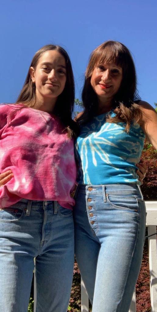 Olivia Tomaselli with her mother, Rachel. Photo courtesy Olivia Tomaselli