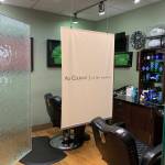 The salon Au Courant, like other beauty shops now able to reopen, has implemented a number of safety measures in accordance with state guidelines. Photo courtesy Barb Hovsepian