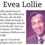 Evea Lollie | Obituary