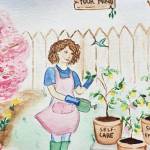 The winner poster from Mia Thiagarajan. Courtesy city of Mercer Island