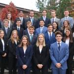 Students from Mercer Island High Schools International Entrepreneurship class were crucial to publicity and organizational efforts. Photo courtesy Mercer Island Chamber of Commerce