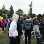 The Islander Middle School field was recently used as the meet-up point for a June 12 Black Lives Matter protest. Blake Peterson/staff photo