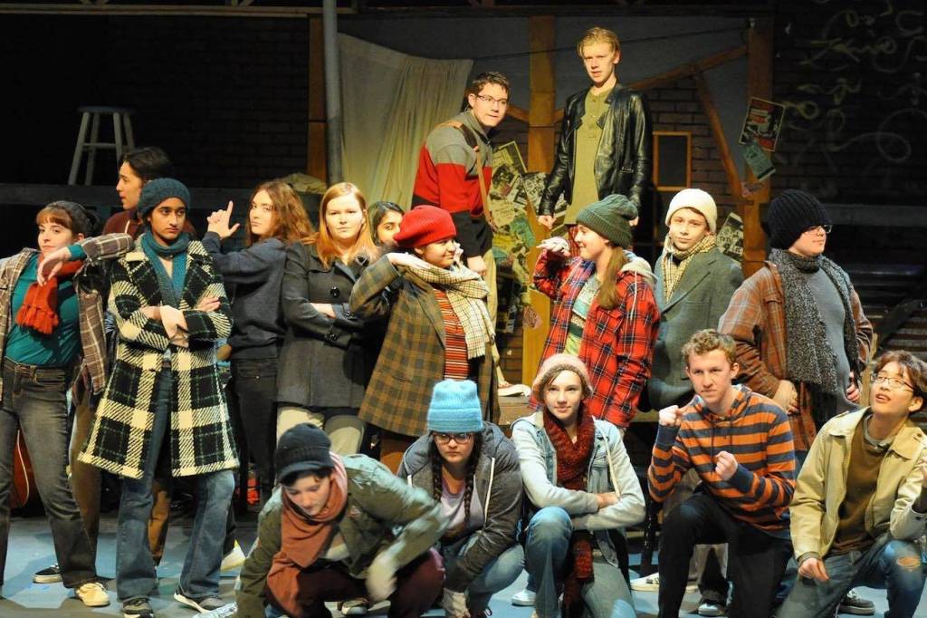 A photo from this years production of Rent, which debuted in March. YTN only got through a few performances before having to cancel remaining dates due to coronavirus concerns. Photo courtesy YTN Facebook