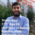 Sheen Kaul had been missing since July 12. Photo courtesy Shaarika Kauls Facebook page