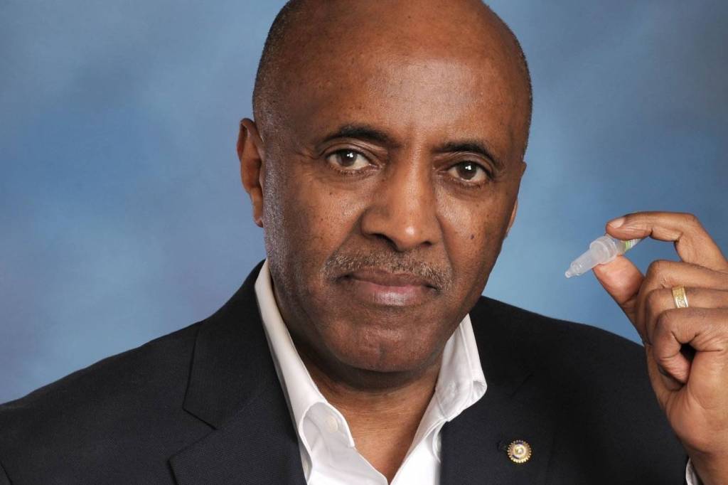 Ezra Teshome. Photo courtesy Mercer Island Rotary Club