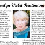 Evelyn Violet Reutimann&nbsp;