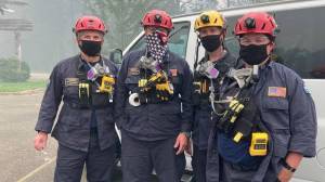 Firefighters team up in Oregon