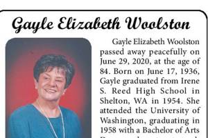 Gayle Elizabeth Woolston | Obituary