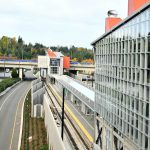 Pictured is the Mercer Island East Link Light Rail project on Oct. 27. Andy Nystrom/ Reporter