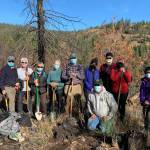 On Oct. 31, members of the Rotary Club of Mercer Island traveled to Okanogan-Wenatchee National Forest to help restore a partially burned area of the forest, motivated by the opportunity to protect the climate and the global life-support system. Within a few hours, 12 Rotarians and their friends planted 500 Douglas Fir seedlings where fires had done damage. The club purchased the seedlings in the spring of 2019. The seedlings wintered in the yard of Sam Sullivan, a Mercer Island resident and past president of the club, as well in Yogi and Eva Agrawals yard on Mercer Island. In 2019, Rotary members planted 500 seedlings along Goat Creek in Mount Baker-Snoqualmie National Forest. This is a continuation of that project. Rotary will hold a virtual presentation at 12:45 p.m. Nov. 24 featuring speaker Isaias Braga, captain of the Salvation Army Renton Corps. The meeting link is: https://us02web.zoom.us/j/4096976967. Photo courtesy of Terry Lee