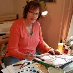 Federal Way artist Myla Montgomery specializes in watercolor paintings and acrylics. Courtesy photo/Eugene & Myla Montgomery