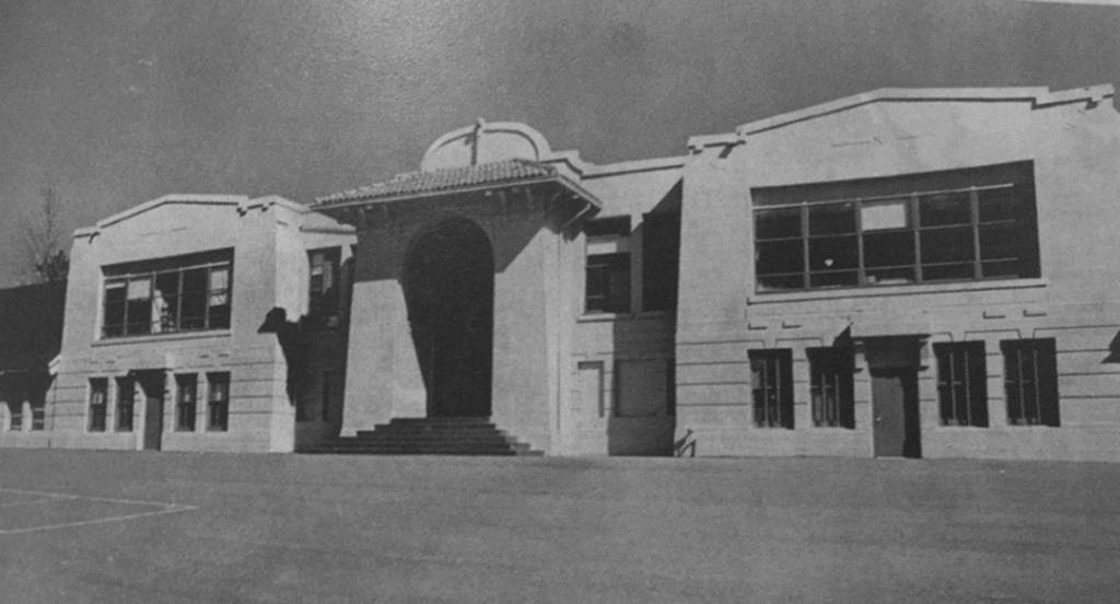 The East Seattle School had four classrooms and a play space. The main entrance to the school, built in 1914, was originally on the west side, as shown above. Photo courtesy of the Museum of History and Industry
