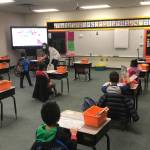 In-person kindergarten classes were back in session on Jan. 6 at Lakeridge (pictured), Northwood, Island Park and West Mercer elementaries. Photo courtesy of the Mercer Island School District
