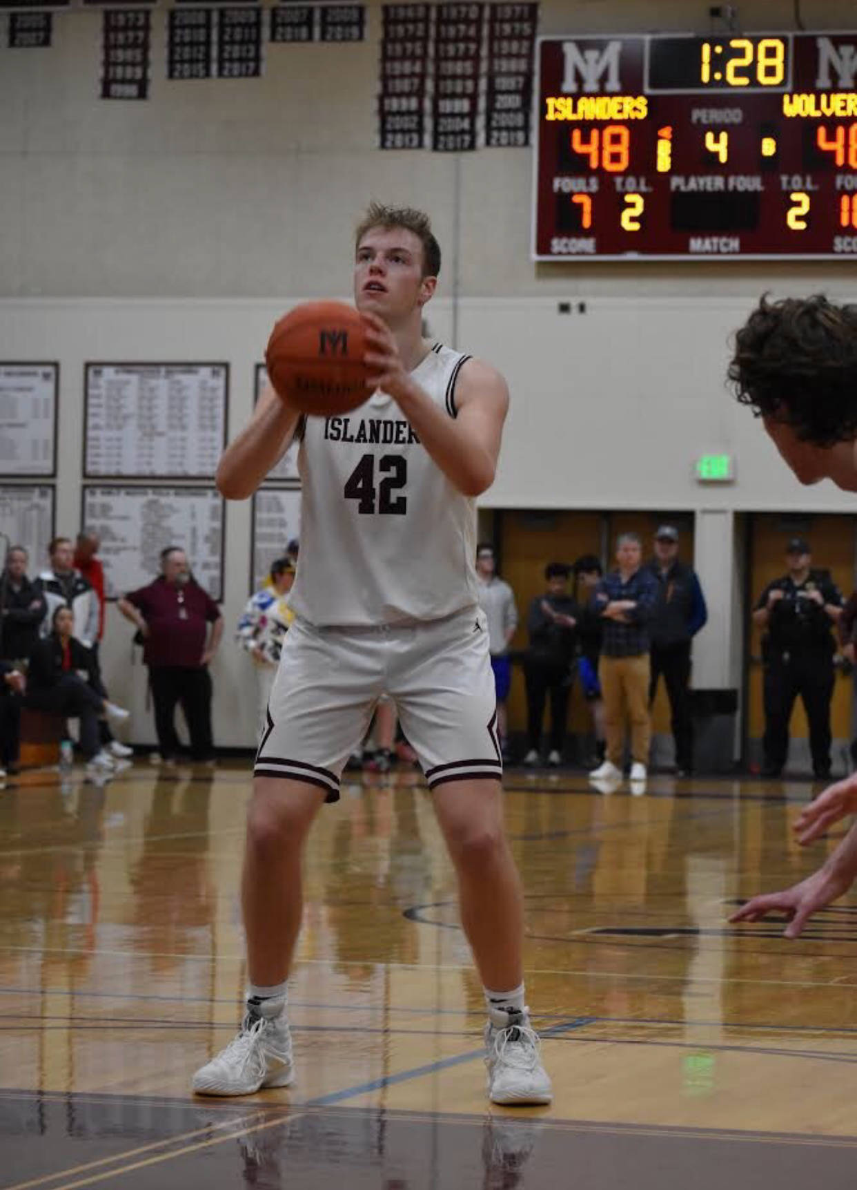 Mercer Island High School senior David Pickles is one of the boys basketball teams captains again this season. Courtesy photo