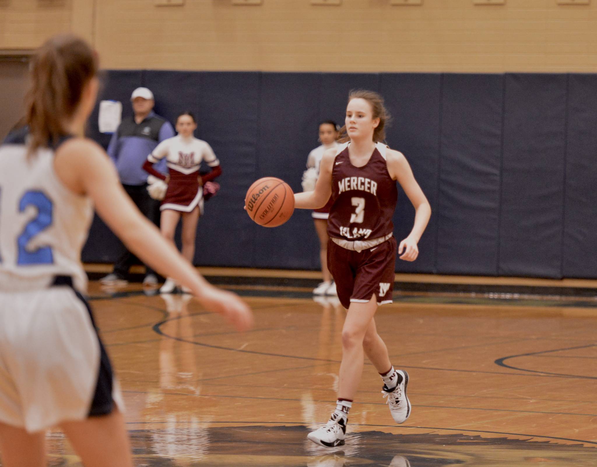 Mercer Island High Schools Avery Conder in action during the 2020 season. Photo courtesy of Debbie Conder