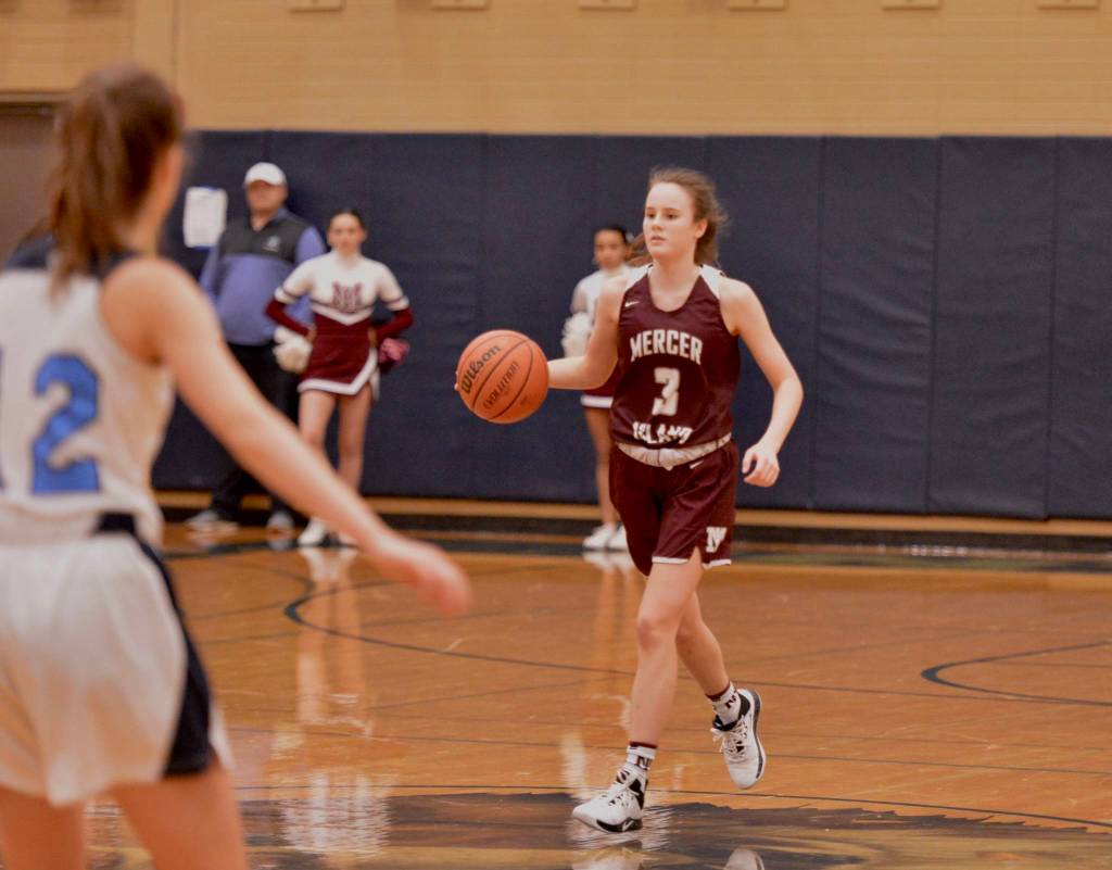 Mercer Island High Schools Avery Conder in action during the 2020 season. Photo courtesy of Debbie Conder