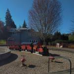 The Mercerdale Park playground, also known as Train Park. Andy Nystrom/ staff photo